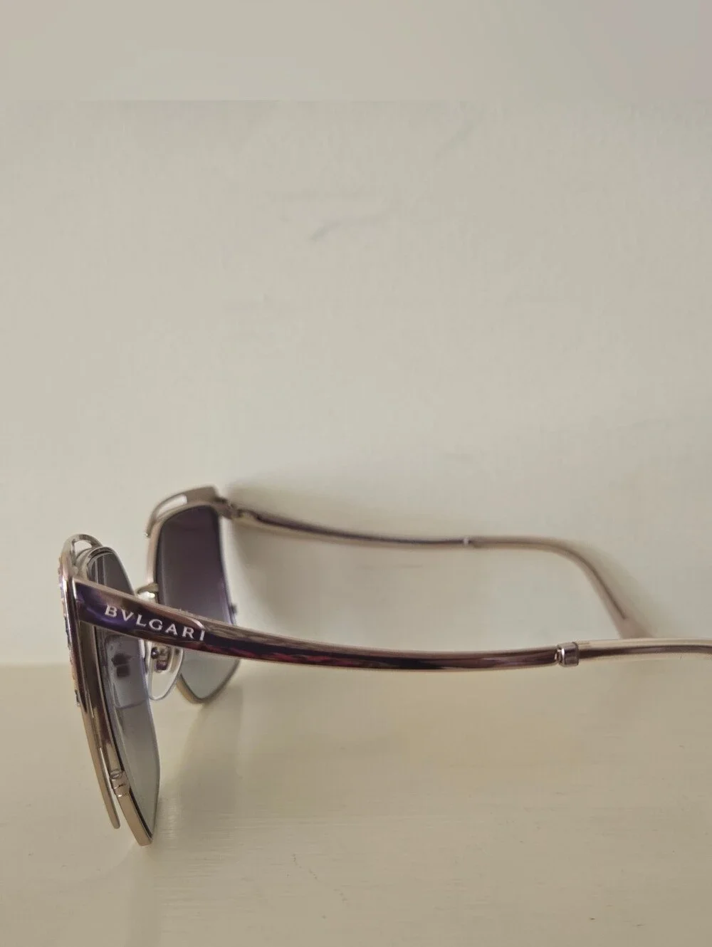 BVLGARI Serpenti BV6179 Gold Enamel Snake Scales Metal Sunglasses 6179 55-17-140